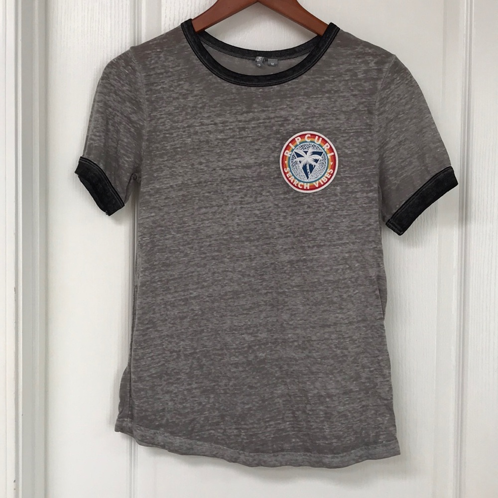 Rip Curl Search Vines Distressed Fabric Tee